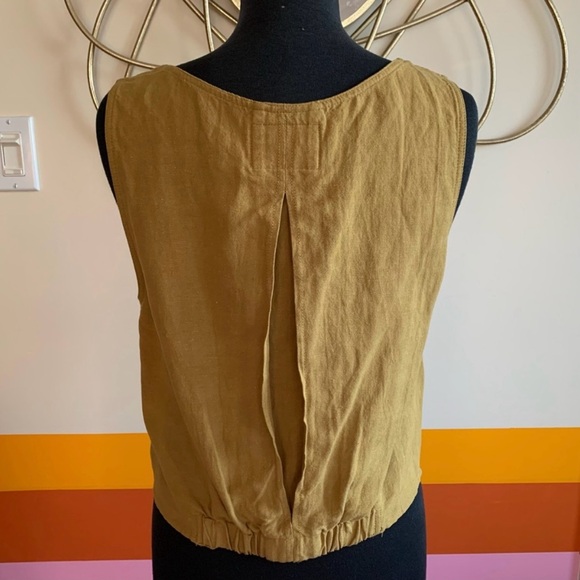 Jackson Rowe tie front tank top - Picture 3 of 6